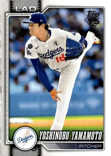 2026 Topps #90 Yoshinobu Yamamoto NM-MT Dodgers ID:82121 - Baseball Card Single