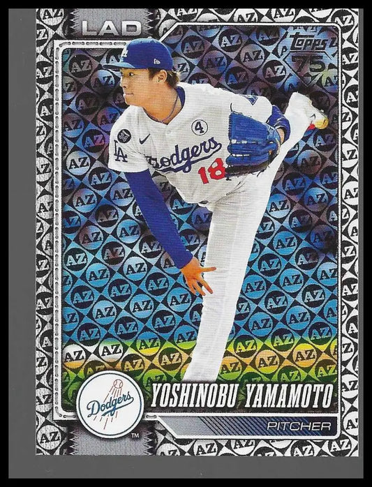 2026 Topps #90 Yoshinobu Yamamoto Spring Training Los Angeles Dodgers - Baseball Card Single