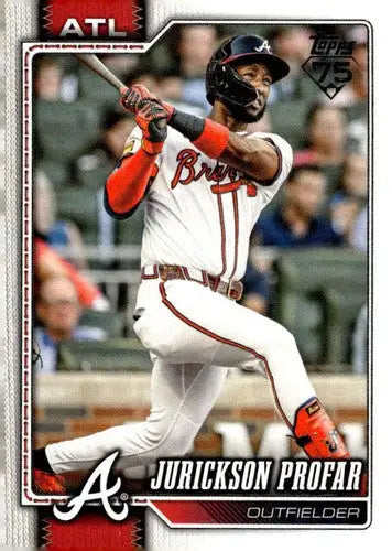 2026 Topps #91 Jurickson Profar NM-MT Braves ID:81785 - Baseball Card Single