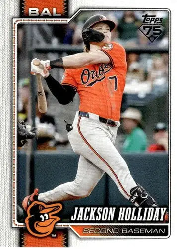 2026 Topps #92 Jackson Holliday NM-MT Orioles ID:81786 - Baseball Card Single