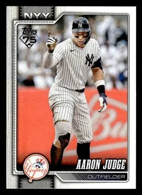 2026 Topps Aaron Judge #1 New York Yankees - Baseball Card Single
