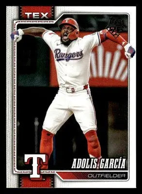2026 Topps Adolis García #318 Texas Rangers - Baseball Card Single
