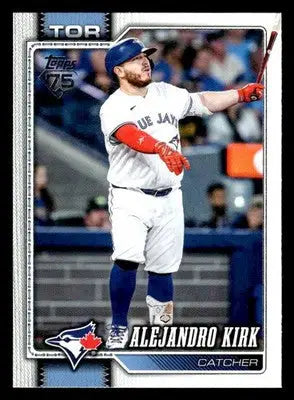 2026 Topps Alejandro Kirk #301 Toronto Blue Jays - Baseball Card Single