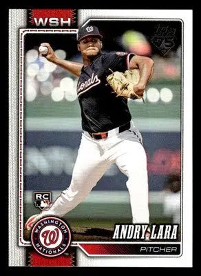 2026 Topps Andry Lara #36 RC Washington Nationals - Baseball Card Single