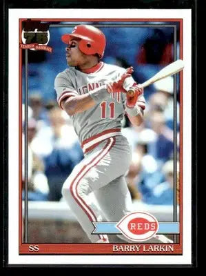 2026 Topps Barry Larkin #T91-81 1991 Topps 35th Anniversary Cincinnati Reds - Baseball Card Single