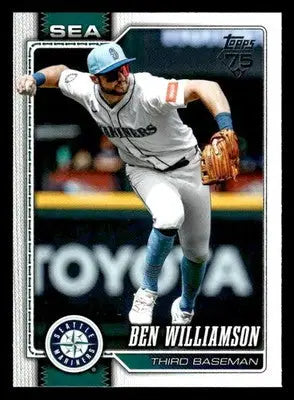 2026 Topps Ben Williamson #226 Seattle Mariners - Baseball Card Single