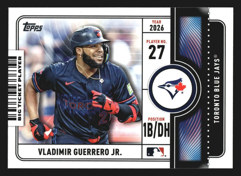2026 Topps Big Ticket Players #BTP-17 Vladimir Guerrero Jr Blue Jays