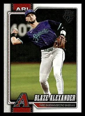 2026 Topps Blaze Alexander #6 Arizona Diamondbacks - Baseball Card Single