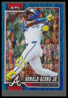 2026 Topps Blue Holo Foil #50 Ronald Acuña Jr. - Baseball Card Single