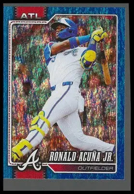 2026 Topps Blue Holo Foil #50 Ronald Acuña Jr. - Baseball Card Single