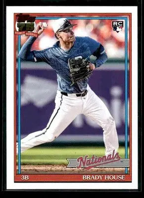 2026 Topps Brady House #T91-41 1991 Topps 35th Anniv Washington Nationals - Baseball Card Single
