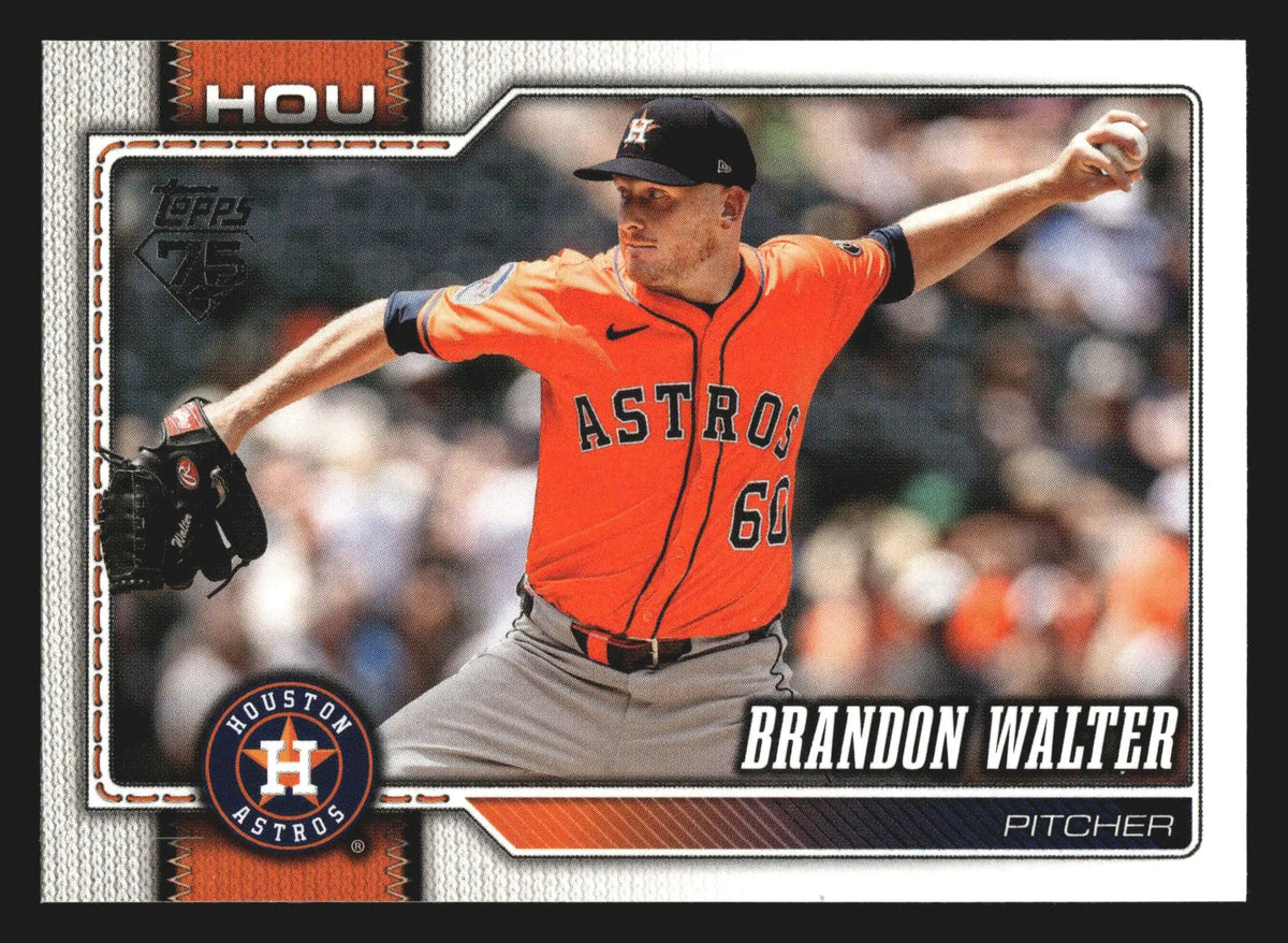 2026 Topps Brandon Walter #227 Houston Astros - Baseball Card Single