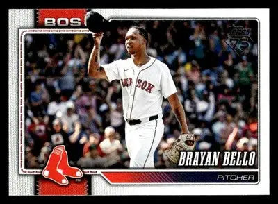 2026 Topps Brayan Bello #177 Boston Red Sox - Baseball Card Single