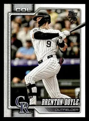 2026 Topps Brenton Doyle #164 Colorado Rockies - Baseball Card Single