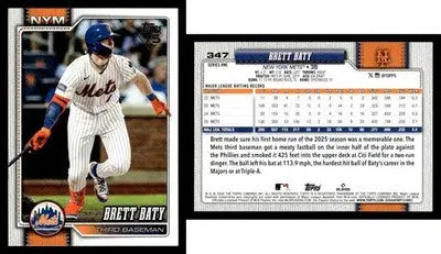 2026 Topps BRETT BATY #347 [Base] New York Mets