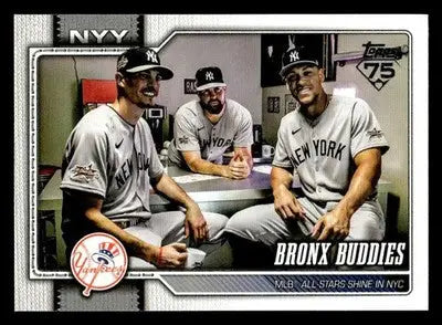 2026 Topps Bronx Buddies #302 New York Yankees - Baseball Card Single