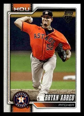 2026 Topps Bryan Abreu #231 Houston Astros - Baseball Card Single