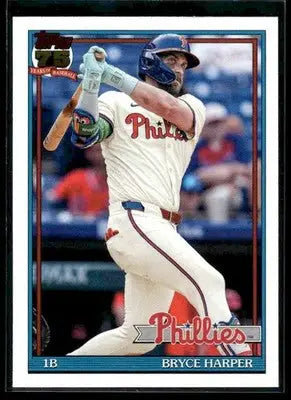 2026 Topps Bryce Harper #T91-60 1991 Topps 35th Anniv Philadelphia Phillies - Baseball Card Single