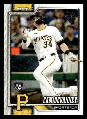 2026 Topps Cam Devanney #268 RC Pittsburgh Pirates - Baseball Card Single