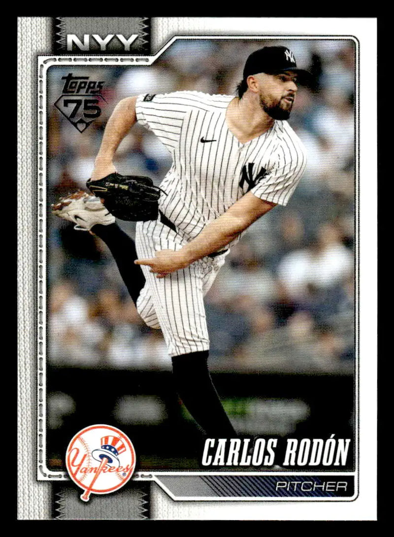 2026 Topps Carlos Rodón #82 New York Yankees