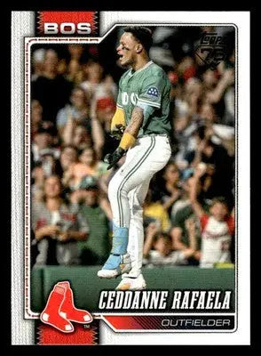 2026 Topps Ceddanne Rafaela #101 Boston Red Sox - Baseball Card Single