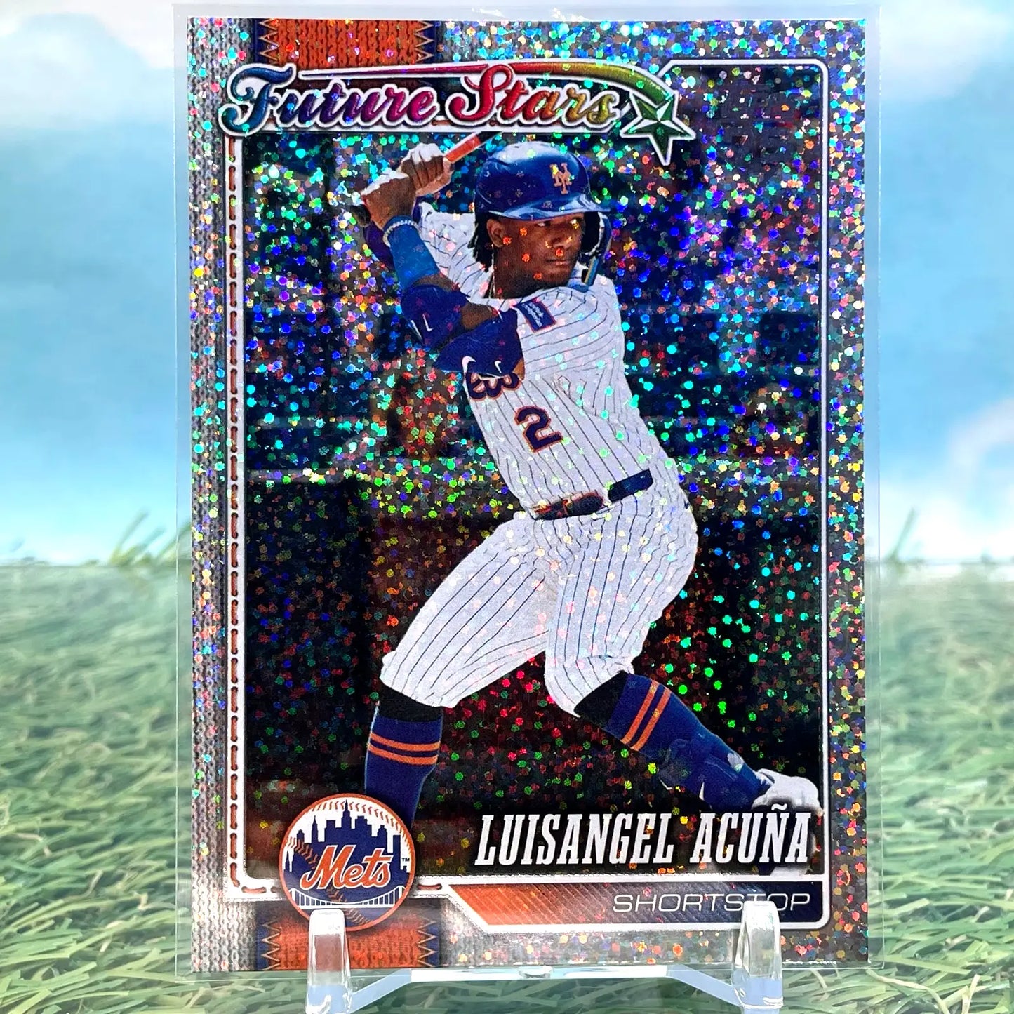 2026 Topps Celebration #275 Luisangel Acuna FS Confetti New York Mets KM43 - Baseball Card Single