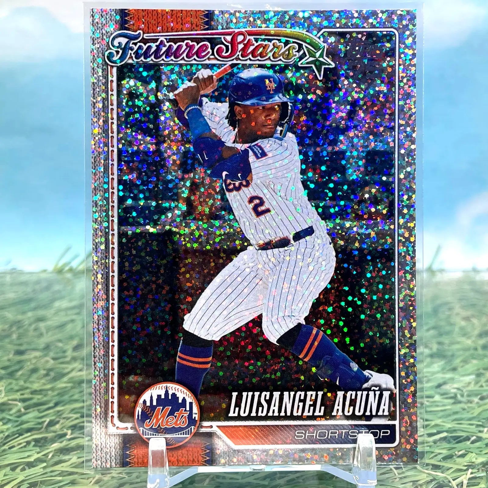 2026 Topps Celebration #275 Luisangel Acuna FS Confetti New York Mets KM43 - Baseball Card Single