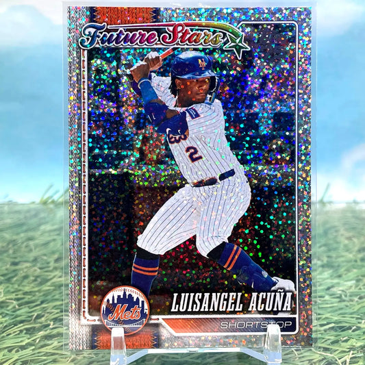 2026 Topps Celebration #275 Luisangel Acuna FS Confetti New York Mets KM43 - Baseball Card Single