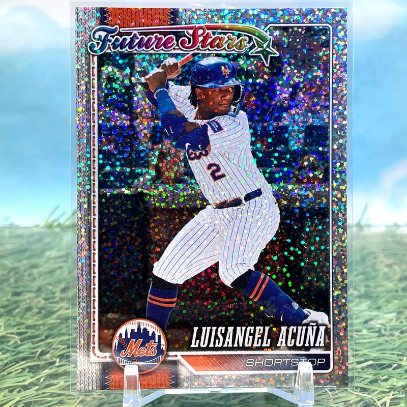 2026 Topps Celebration #275 Luisangel Acuna FS Confetti New York Mets KM43 - Baseball Card Single