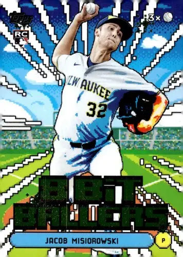 2026 Topps Celebration 8-Bit Ballers #8B-5 Jacob Misiorowski NM-MT Brew ID:82157 - Baseball Card Single
