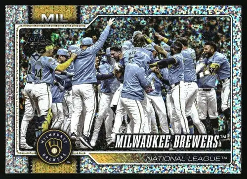 2026 Topps Celebration Confetti #107 Milwaukee Brewers NM-MT Brewers Te ID:82153 - Baseball Card Single