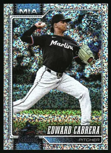 2026 Topps Celebration Confetti #288 Edward Cabrera NM-MT Marlins ID:82154 - Baseball Card Single