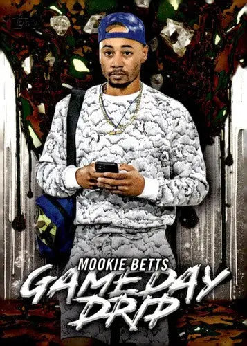2026 Topps Celebration Gameday Drip #GD-16 Mookie Betts NM-MT Dodgers ID:82163 - Baseball Card Single