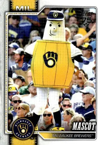2026 Topps Celebration Mascots #M-27 Mascot NM-MT Brewers ID:82176 - Baseball Card Single