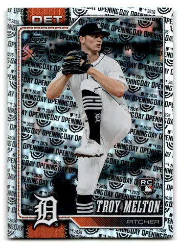 2026 Topps Celebration Opening Day #212 Troy Melton NM-MT RC Rookie Tig ID:82184 - Baseball Card Single