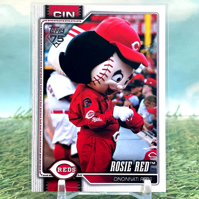 2026 Topps Celebration Rosie Red #M-6 Mascot Cincinnati Reds KM28 - Baseball Card Single