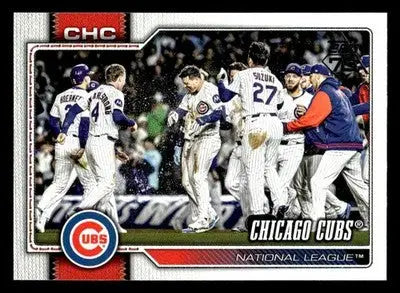 2026 Topps Chicago Cubs #320 Chicago Cubs - Baseball Card Single