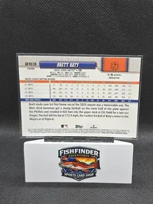 2026 Topps Chrome #263 Brett Baty Refractors - Baseball Card Single