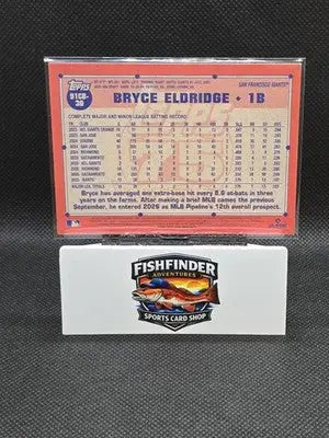 2026 Topps Chrome Baseball Bryce Eldridge 75th Refractor #91CB-30 Giants RC - Baseball Card Single