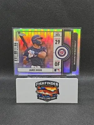 2026 Topps Chrome - Big Ticket Players James Wood #BTP-15 - Baseball Card Single