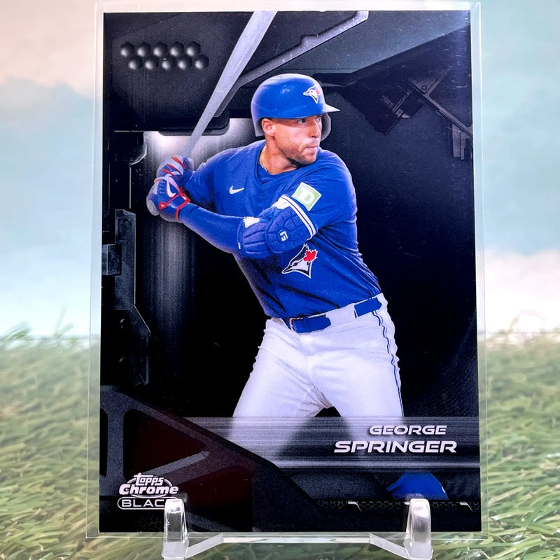 2026 Topps Chrome Black George Springer Toronto Blue Jays #125