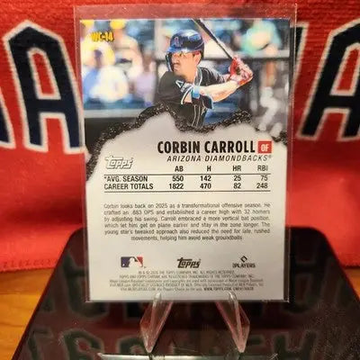2026 Topps Chrome - Corbin Carroll #WC-14 Wrecking Crew - Baseball Card Single