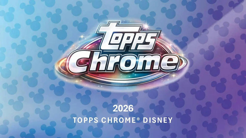 2026 Topps Chrome Disney Hobby Box | Columbia Sports Cards - Disney Card Box