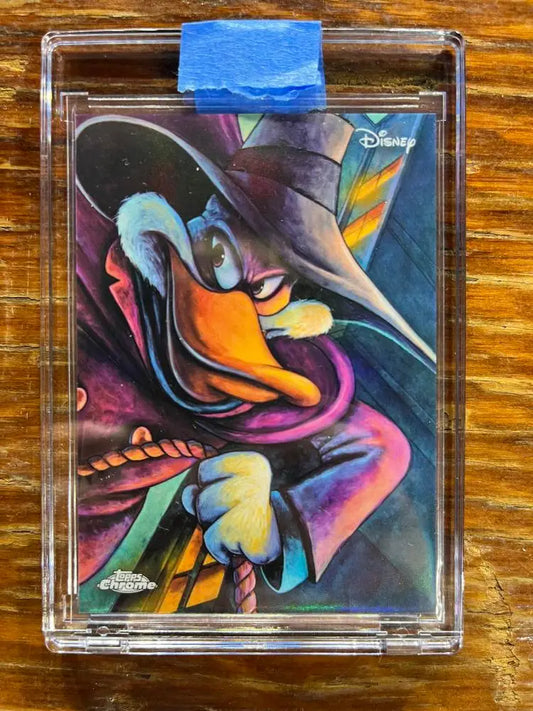 2026 Topps Chrome Disney Original Art #AD-7 Darkwing Duck NM-MT - Disney Card Single