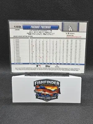 2026 Topps Chrome Freddie Freeman Refractor #159 Dodgers - Baseball Card Single