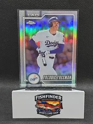 2026 Topps Chrome Freddie Freeman Refractor #159 Dodgers - Baseball Card Single