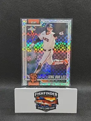 2026 Topps Chrome Jung Hoo Lee X Fractor #188 - Baseball Card Single
