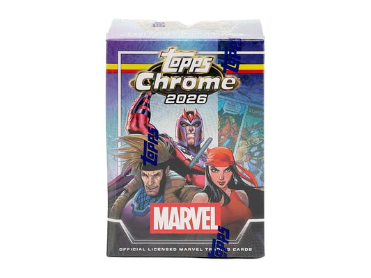 2026 Topps Chrome Marvel Comics Blaster Box | Columbia Sports Cards - Marvel Card Box