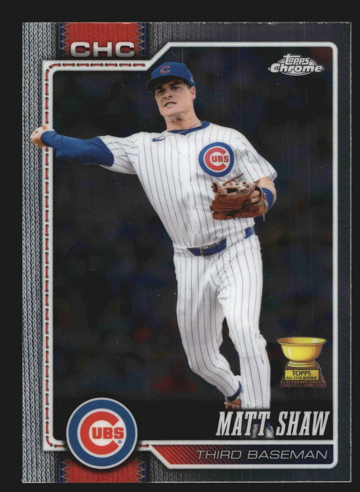 2026 Topps Chrome Matt Shaw #271 All-Star Rookie Cup Chicago Cubs - Baseball Card Single