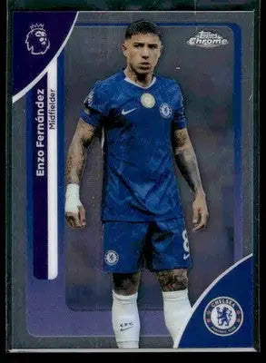 2026 Topps Chrome Premier League Enzo Fernández #66 Chelsea